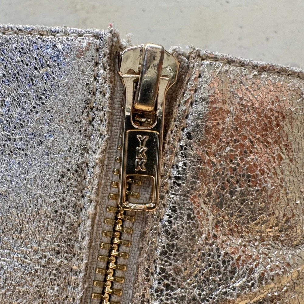 Janie and Jack shimmering metallic